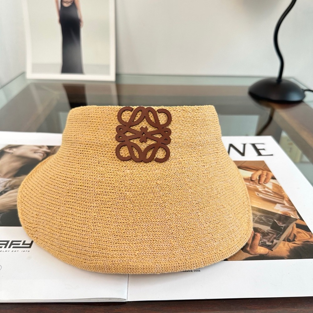 Loewe khaki-colored woven sun hat - Picture 7 of 9